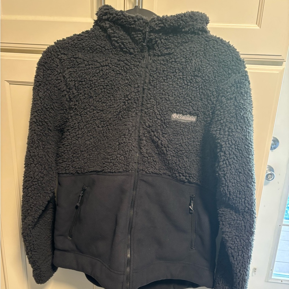 Columbia Women’s size M  Black Sherpa Jacket nwot!